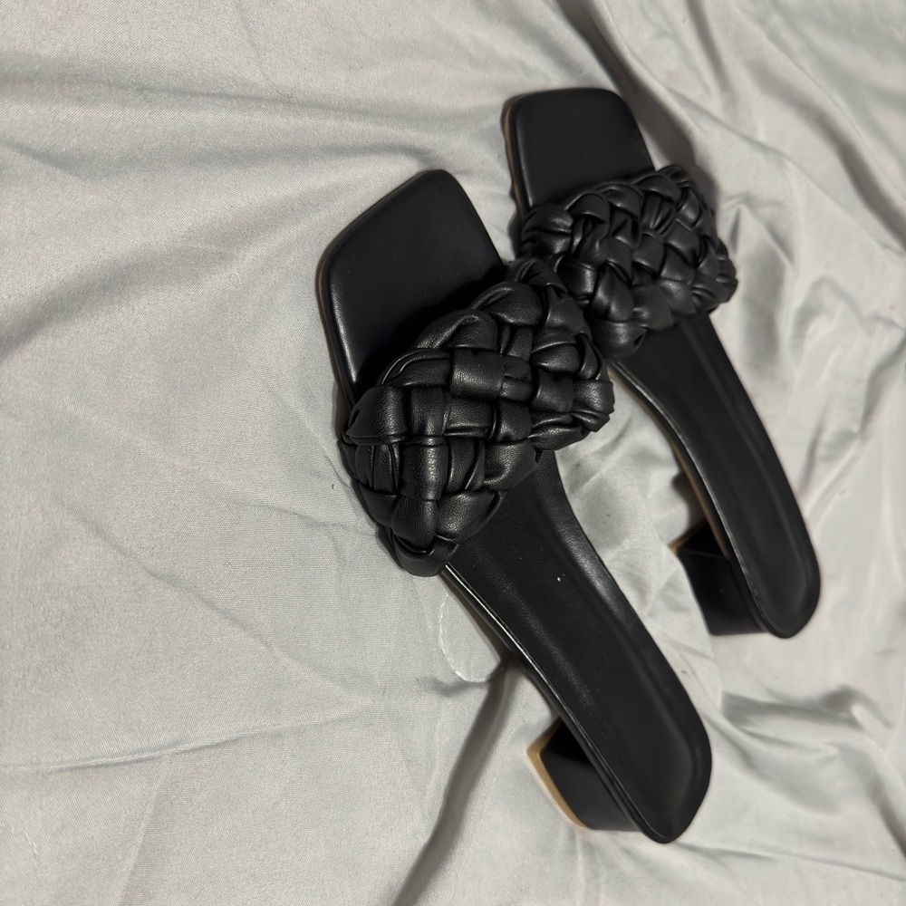 Black sandals